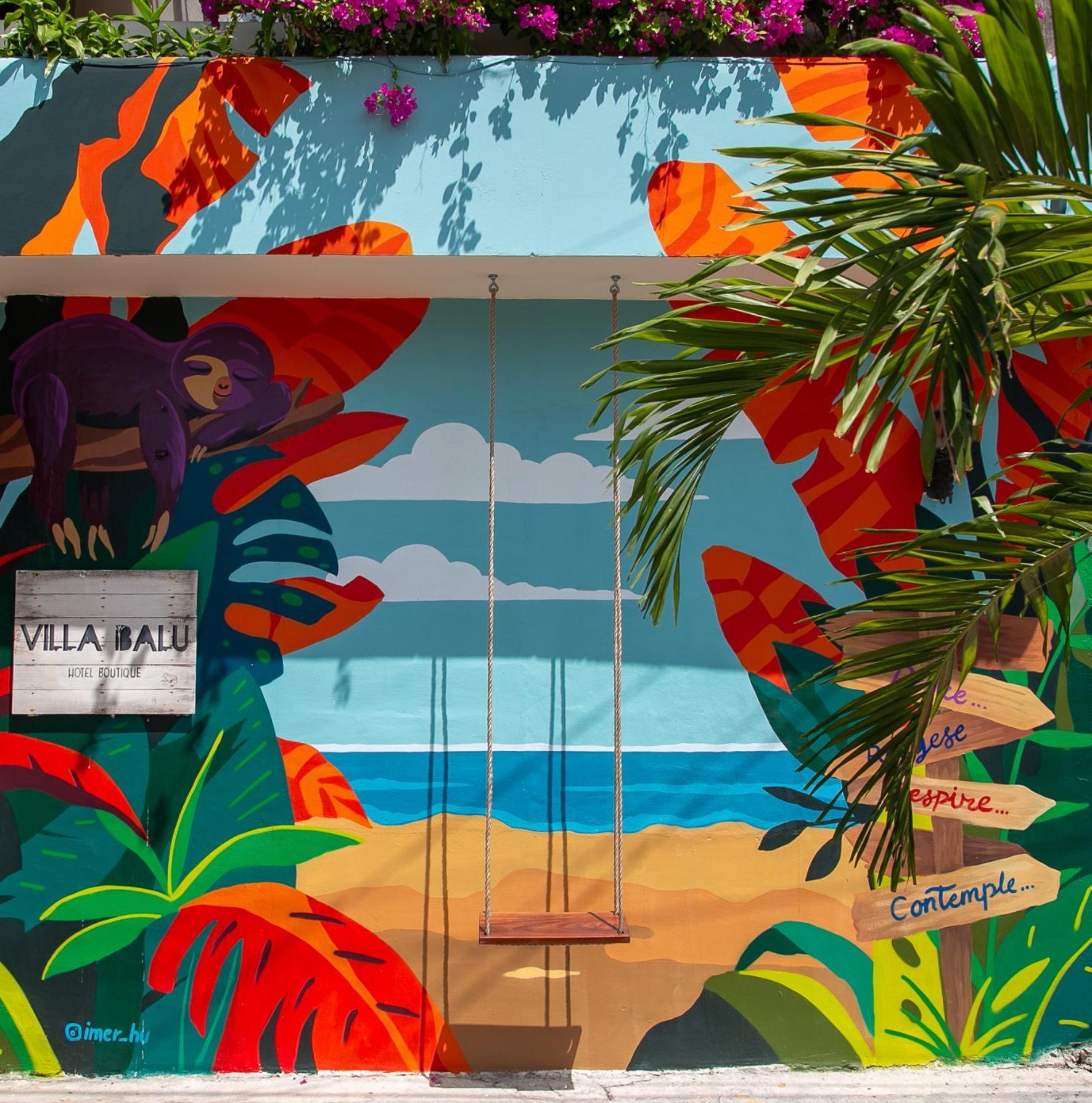 Hotel Villa Balu Bacalar Eksteriør bilde